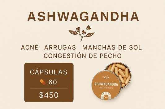 ASHWAGHANDA - CALMA PROFUNDA.